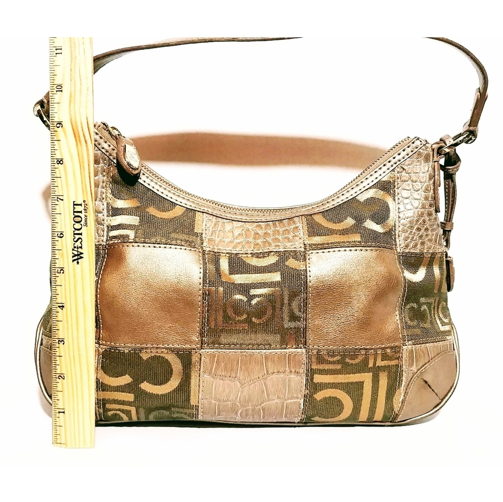 Gold Patchwork Liz Claiborne Handbag